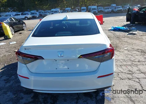 2025 Honda Civic Lx из США, поврежденный, VIN 2HGFE2F25SH532084